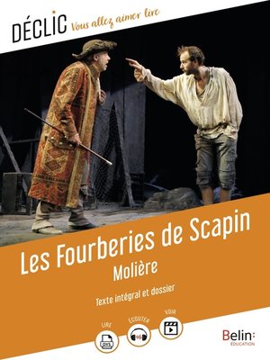 cover image of Les Fourberies de Scapin